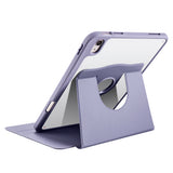 Apple iPad 10.9 2022 (10.Nesil) Kılıf Termik Kalem Bölmeli Dönebilen Standlı Kılıf Gri
