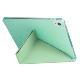 Apple iPad 10.9 2022 (10.Nesil) Kılıf Zore Tri Folding Kalem Bölmeli Standlı Kılıf Koyu Mor