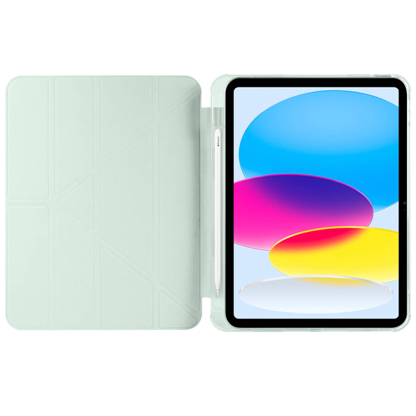Apple iPad 10.9 2022 (10.Nesil) Kılıf Zore Tri Folding Kalem Bölmeli Standlı Kılıf Koyu Mor