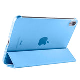Apple iPad 10.9 2022 (10.Nesil) Smart Cover Standlı 1-1 Kılıf Gold