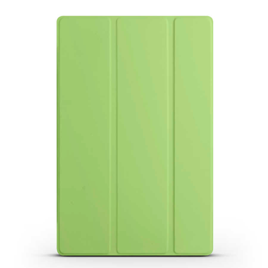 Apple iPad 10.9 2022 (10.Nesil) Smart Cover Standlı 1-1 Kılıf Yeşil