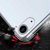 Apple iPad 11.Nesil 2025 Kılıf Tablet Nitro Anti Shock Silikon Kapak Renksiz