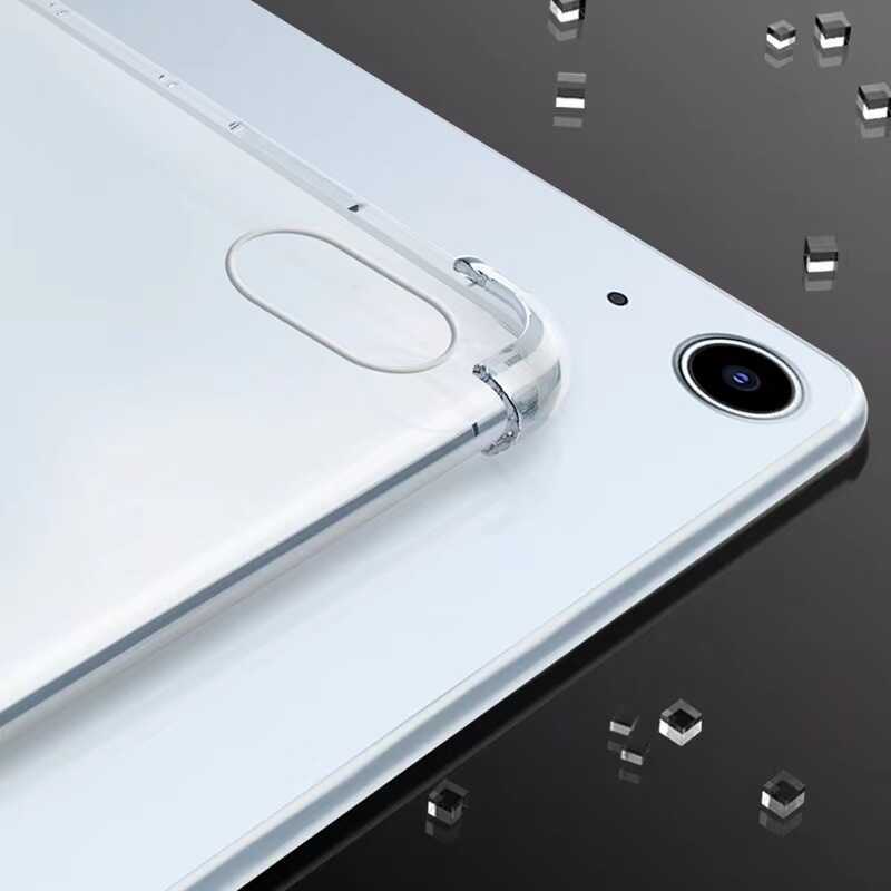 Apple iPad 11.Nesil 2025 Kılıf Tablet Nitro Anti Shock Silikon Kapak Renksiz