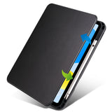 Apple iPad 11.Nesil 2025 Kılıf Termik Kalem Bölmeli Dönebilen Standlı Kılıf Lila