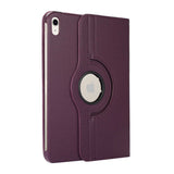 Apple iPad 11.Nesil 2025 Dönebilen Standlı Kılıf Mor