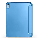 Apple iPad 11.Nesil 2025 Smart Cover Kalem Bölmeli Standlı 1-1 Kılıf Mor