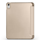 Apple iPad 11.Nesil 2025 Smart Cover Kalem Bölmeli Standlı 1-1 Kılıf Koyu Pembe