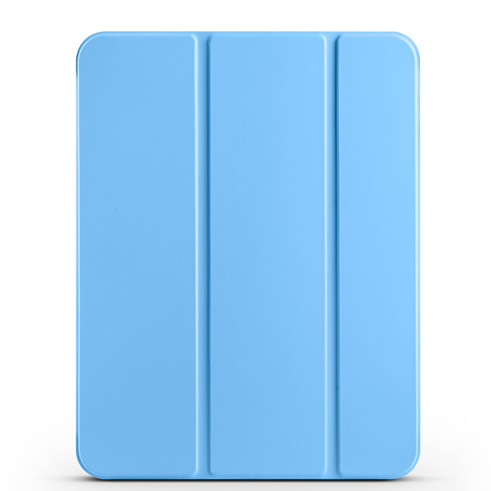 Apple iPad 11.Nesil 2025 Smart Cover Kalem Bölmeli Standlı 1-1 Kılıf Mavi