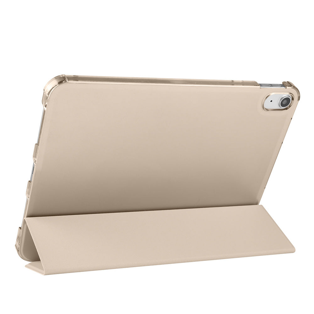 Apple iPad 11.Nesil 2025 Smart Cover Kalem Bölmeli Standlı 1-1 Kılıf Koyu Pembe