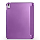 Apple iPad 11.Nesil 2025 Smart Cover Kalem Bölmeli Standlı 1-1 Kılıf Koyu Pembe