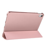 Apple iPad 11.Nesil 2025 Smart Cover Kalem Bölmeli Standlı 1-1 Kılıf Koyu Pembe