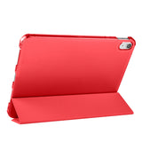 Apple iPad 11.Nesil 2025 Smart Cover Kalem Bölmeli Standlı 1-1 Kılıf Koyu Pembe