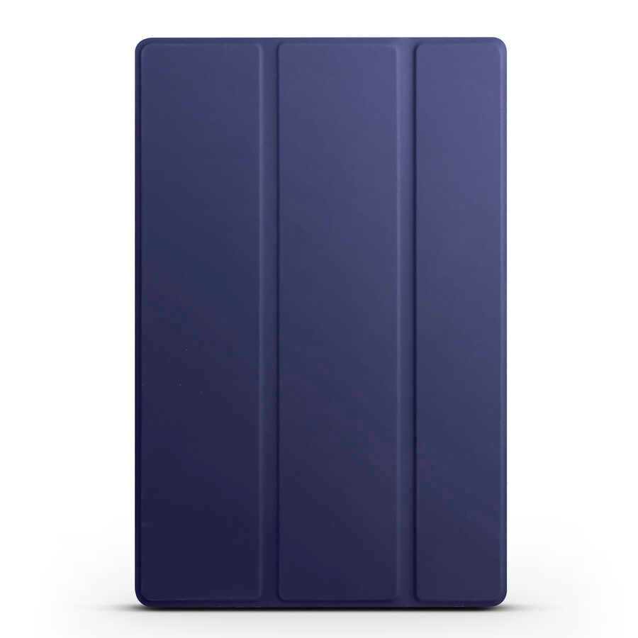 Apple iPad 11.Nesil 2025 Smart Cover Standlı 1-1 Kılıf Gri