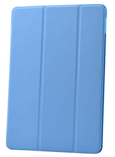 Apple iPad 2 3 4 Smart Cover Standlı 1-1 Kılıf Mavi