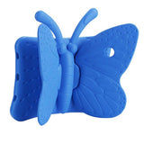 Apple iPad 2 3 4 Butterfly Standlı Tablet Kılıf Pembe Koyu