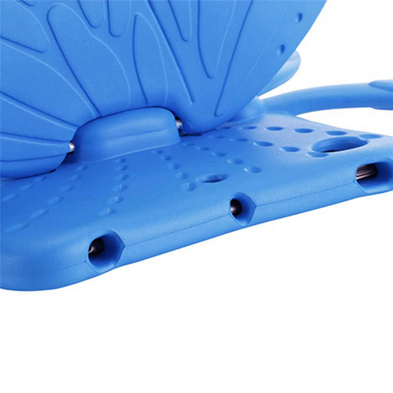 Apple iPad 2 3 4 Butterfly Standlı Tablet Kılıf Pembe Koyu
