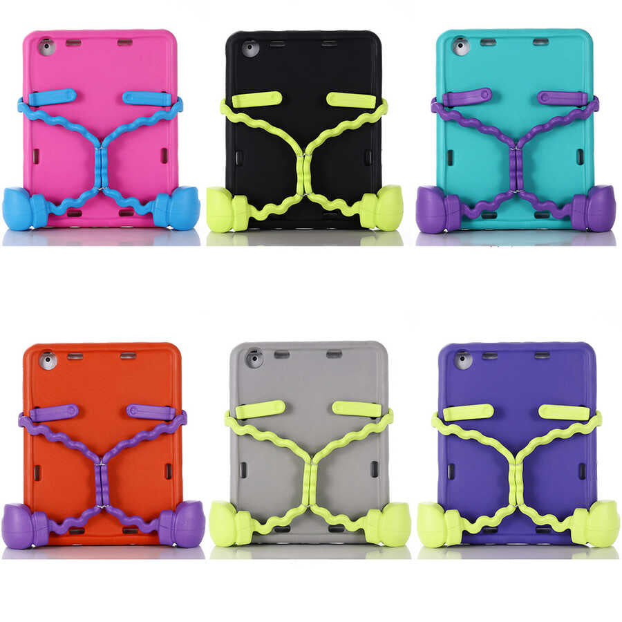 Apple iPad 2 3 4 Eva Boxer Tablet Silikon Mor