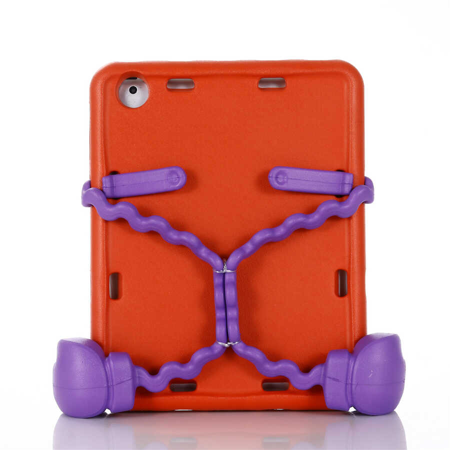 Apple iPad 2 3 4 Eva Boxer Tablet Silikon Kırmızı