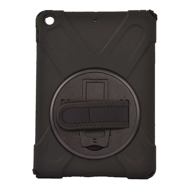 Apple iPad 9.7 2017 (5.Nesil) Kılıf Defender Tablet Silikon Siyah