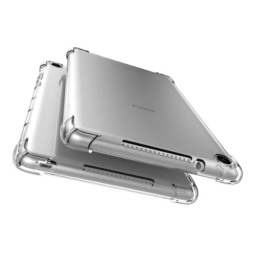 Apple iPad 9.7 2017 (5.Nesil) Kılıf Tablet Nitro Anti Shock Silikon Kapak Renksiz