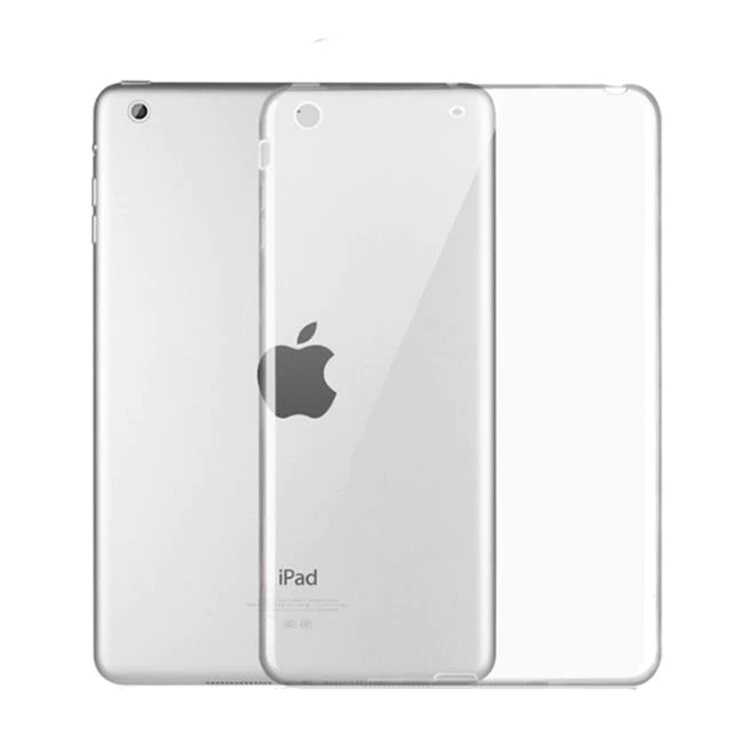 Apple iPad 9.7 2017 (5.Nesil) Kılıf Tablet Süper Silikon Kapak Renksiz