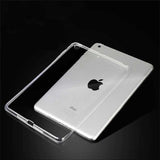 Apple iPad 9.7 2017 (5.Nesil) Kılıf Tablet Süper Silikon Kapak Renksiz