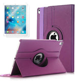 Apple iPad 9.7 2017 (5.Nesil) Dönebilen Standlı Kılıf Mor