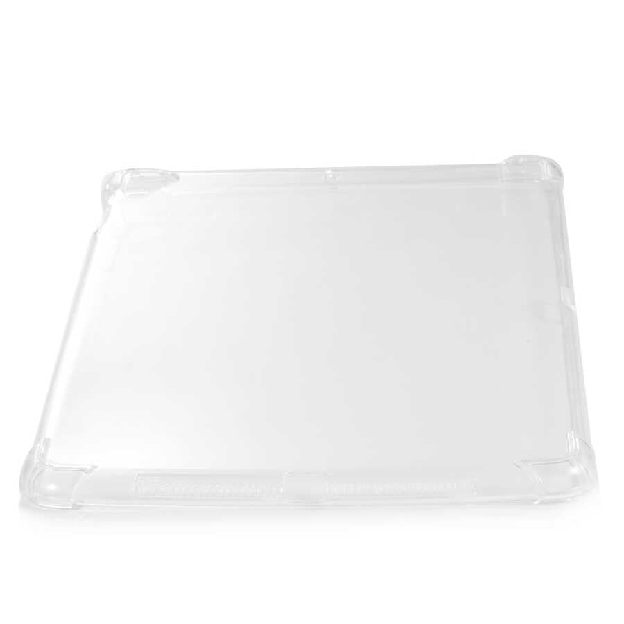 Apple iPad 9.7 2018 (6.Nesil) Kılıf Tablet Nitro Anti Shock Silikon Kapak Renksiz
