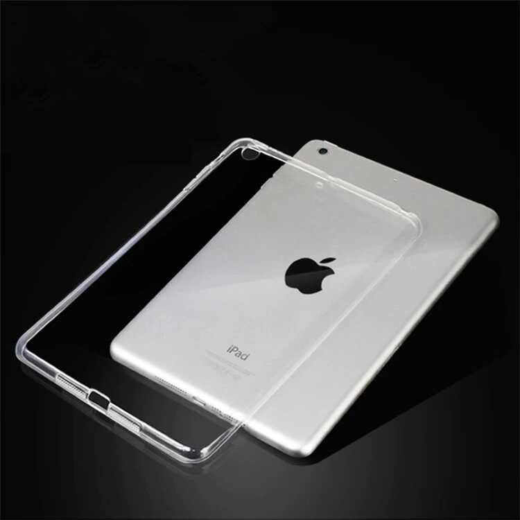 Apple iPad 9.7 2018 (6.Nesil) Kılıf Tablet Süper Silikon Kapak Siyah