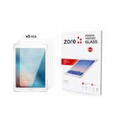 Apple iPad 9.7 2018 (6.Nesil) 5in1 Tablet Temperli Cam Ekran Koruyucu Şeffaf