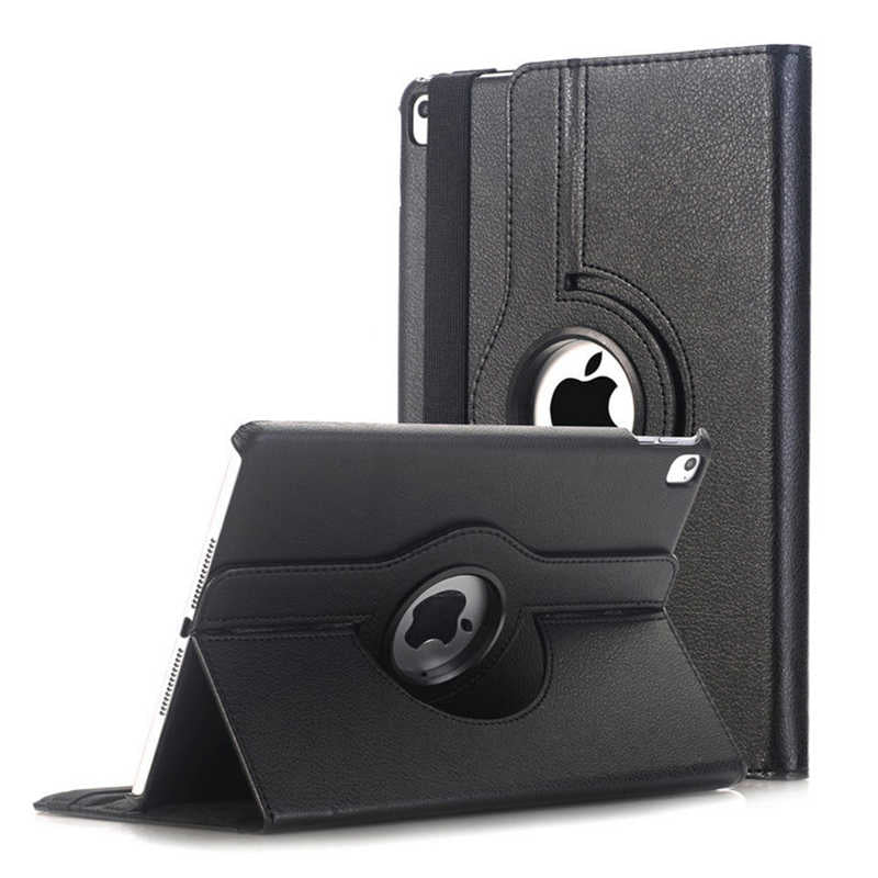 Apple iPad 9.7 2018 (6.Nesil)  Dönebilen Standlı Kılıf Siyah
