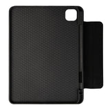 Apple iPad Air 10.9 2020 (4.Nesil) Zore Border Keyboard Bluetooh Bağlantılı Standlı Klavyeli Tablet Kılıfı Siyah