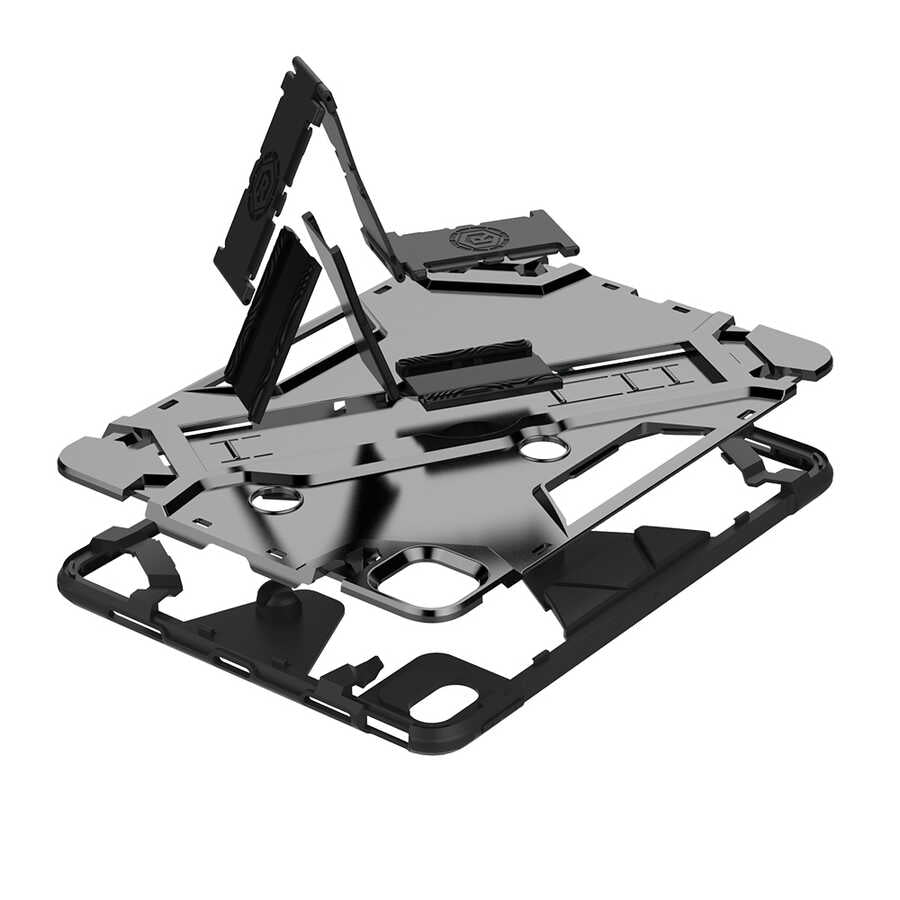 Apple iPad Air 10.9 2020 (4.Nesil) Zore Defens Tablet Silikon Siyah