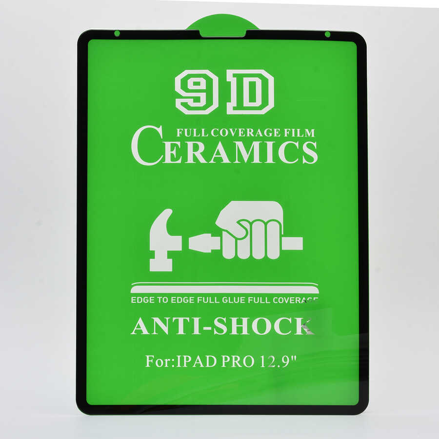 Apple iPad Air 10.9 2020 (4.Nesil) Zore Tablet Seramik Ekran Koruyucu Siyah