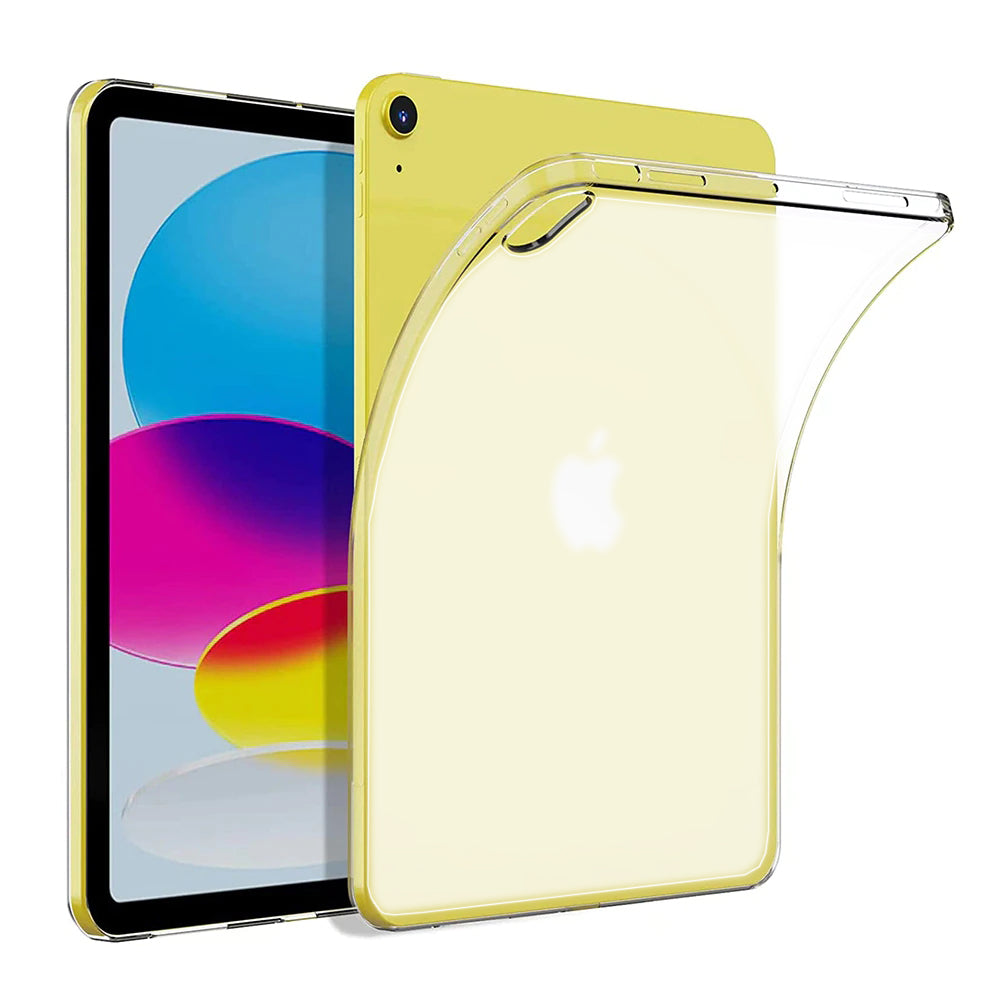 Apple iPad 10.9 2022 (10.Nesil) Kılıf  Tablet Süper Silikon Kapak Renksiz