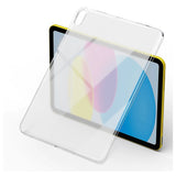Apple iPad 10.9 2022 (10.Nesil) Kılıf  Tablet Süper Silikon Kapak Renksiz