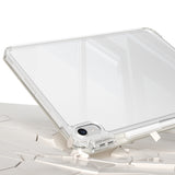 Apple iPad Air 11 2024 Kılıf Magnetik Ayrılabilen Airbagli Zore Sliding Tablet Kılıfı Mor