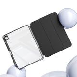Apple iPad Air 11 2024 Kılıf Magnetik Ayrılabilen Airbagli Zore Sliding Tablet Kılıfı Mor