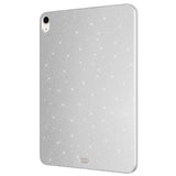 Apple iPad Air 11 2024 Simli Parlak Görünümlü Tablet Koton Kılıf Derin Mor