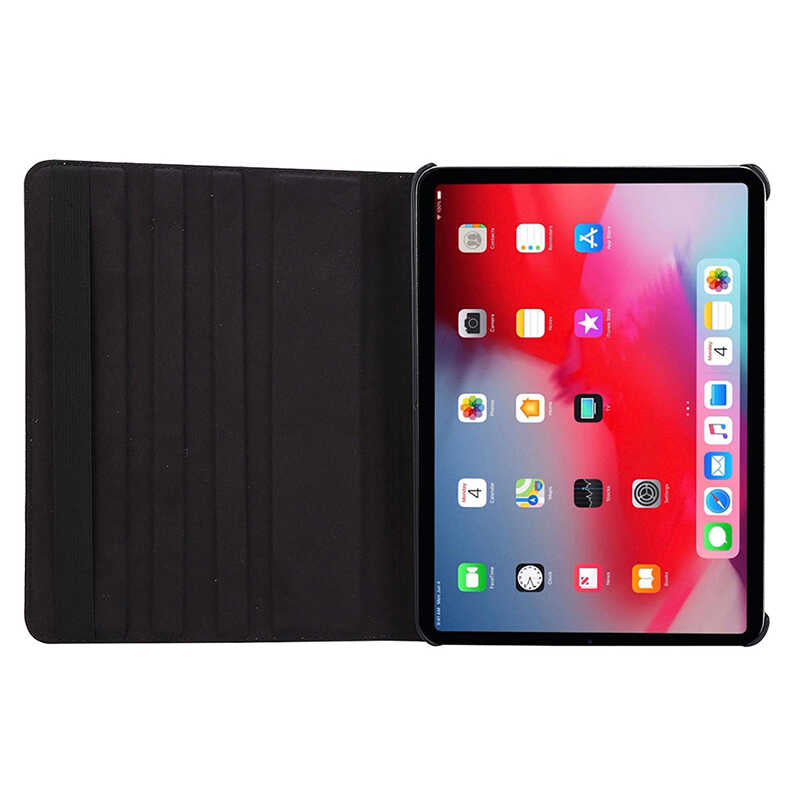 Apple iPad Air 11 2024 Dönebilen Standlı Kılıf Kırmızı