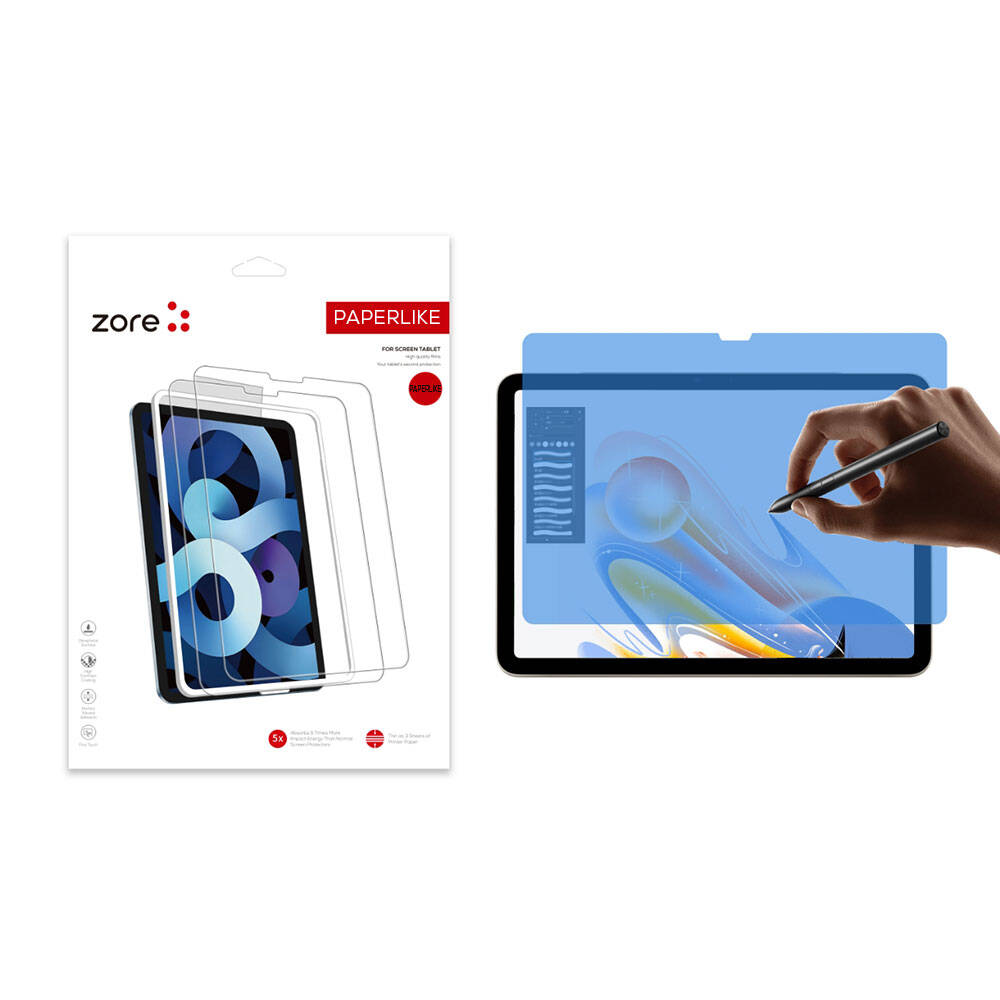 Apple iPad Air 11 2024 Paper-Like Ekran Koruyucu Şeffaf
