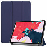 Apple iPad Air 11 2024 Smart Cover Standlı 1-1 Kılıf Lacivert