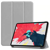 Apple iPad Air 11 2024 Smart Cover Standlı 1-1 Kılıf Gri
