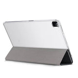 Apple iPad Air 11 2024 Smart Cover Standlı 1-1 Kılıf Mavi