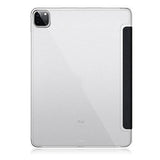 Apple iPad Air 11 2024 Smart Cover Standlı 1-1 Kılıf Mavi