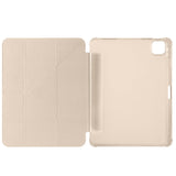 Apple iPad Air 11 2025 M3 Kılıf Zore Tri Folding Kalem Bölmeli Standlı Kılıf Rose Gold
