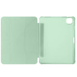 Apple iPad Air 11 2025 M3 Kılıf Zore Tri Folding Kalem Bölmeli Standlı Kılıf Gri