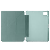 Apple iPad Air 11 2025 M3 Kılıf Zore Tri Folding Kalem Bölmeli Standlı Kılıf Lacivert