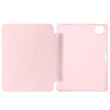 Apple iPad Air 11 2025 M3 Kılıf Zore Tri Folding Kalem Bölmeli Standlı Kılıf Rose Gold