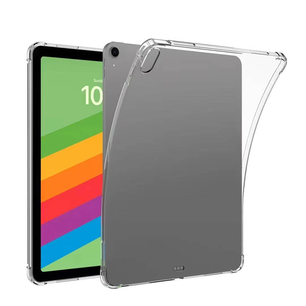 Apple iPad Air 13 2024 Kılıf Tablet Nitro Anti Shock Silikon Kapak Şeffaf
